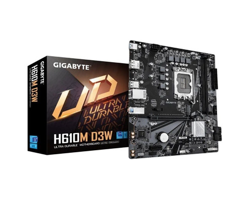 PLACA BASE GIGABYTE H610M D3W DRR5 PLACA BASE GIGABYTE H610M D3W DRR5
